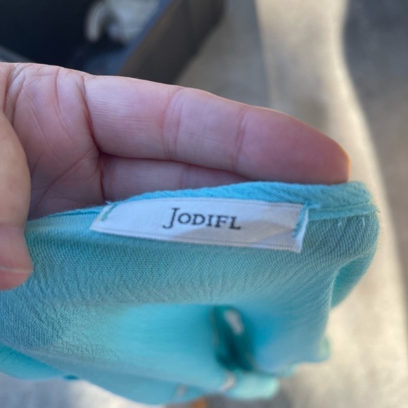 Jodifl Sky Blue Cardigan Size Large New! - Picture 5 of 5